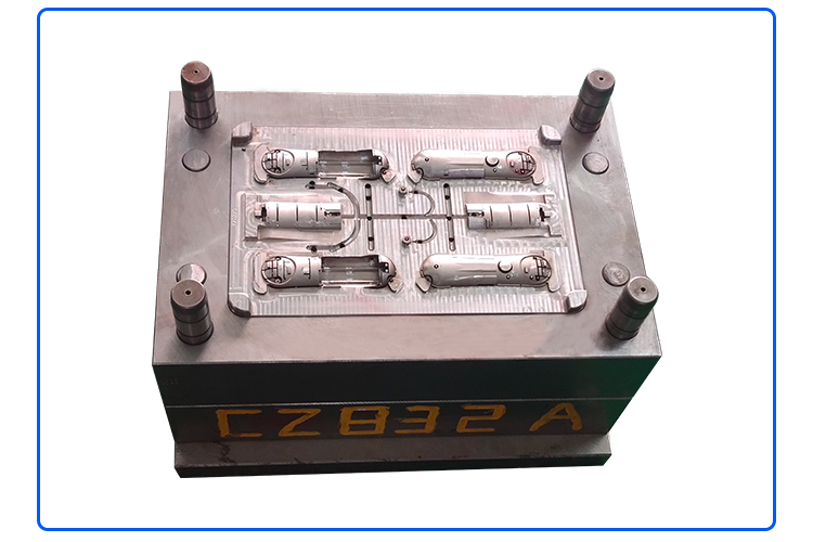 美容仪器模具加工案例CZ832A 电子通讯注塑模具定制